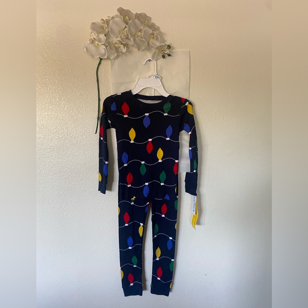 Christmas Lights Top & Bottoms set